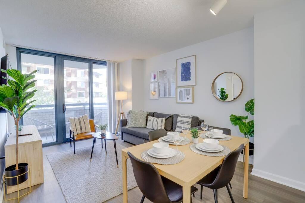 Sensational 1 Bedroom Condo At Ballston Place With Gym Arlington Eksteriør billede